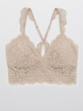 Aerie Eyelash Lace Racerback Bralette